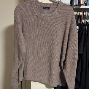GAP Women's Crew Neck Sweater - Brown